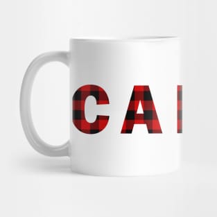 Carol (Red Plaid) Mug